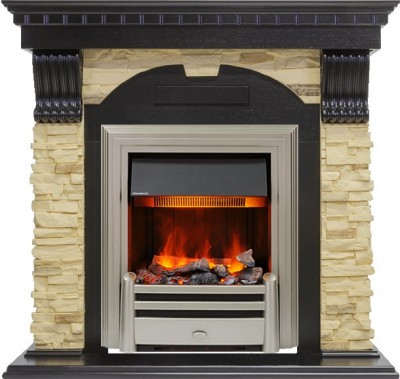 Каминокомплект Dimplex Dublin - Венге / Сланец с очагом Chesford