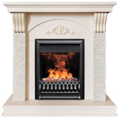 Камин электрический RealFlame Corfino WT с Oregan 3D