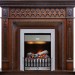 Каминокомплект Dimplex Alexandria - Махагон коричневый антик с очагом Danville Chrome FB2