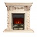 Каминокомплект Royal Flame Luxemburg (каменный) - Сланец/Cлоновая кость с патиной очаг Aspen Gold