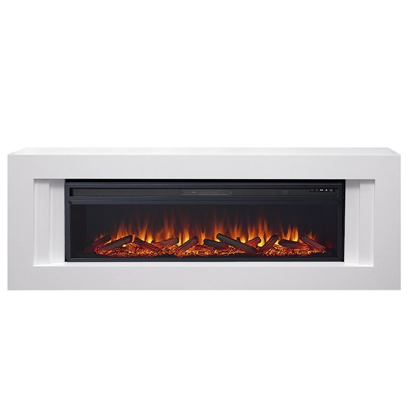 Каминокомплект Royal Flame Line 60 - Белый с очагом Vision 60 LOG LED