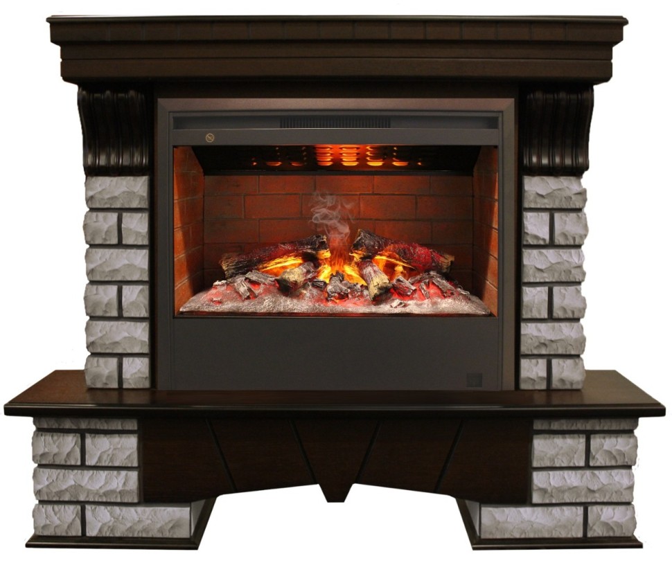 Камин Country Rock 26 AO с Helios 26 3D