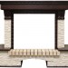 Каминокомплект Royal Flame Pierre Luxe угловой - Темный дуб / Сланец бежевый с очагом Dioramic 28 LED FX