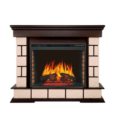 Каминокомплект Royal Flame Shateau - Темный дуб с очагом Vision 28 EF LED FX