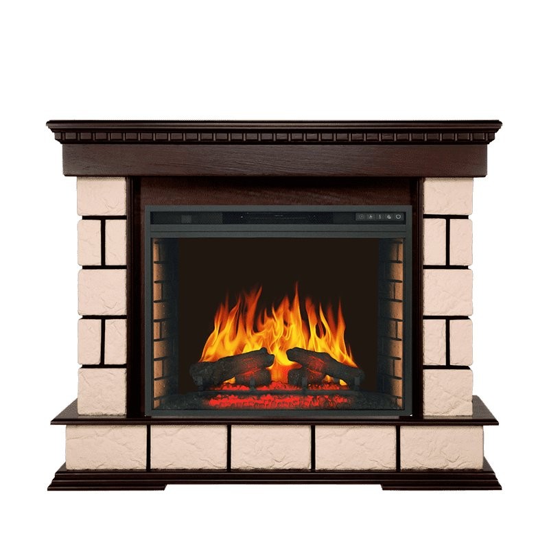 Каминокомплект Royal Flame Shateau - Темный дуб с очагом Vision 28 EF LED FX