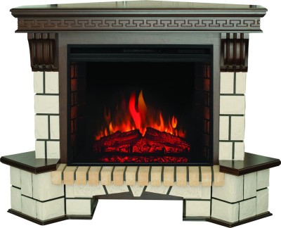 Камин электрический RealFlame Stone New Corner 26 AO с Epsilon 26 SIR