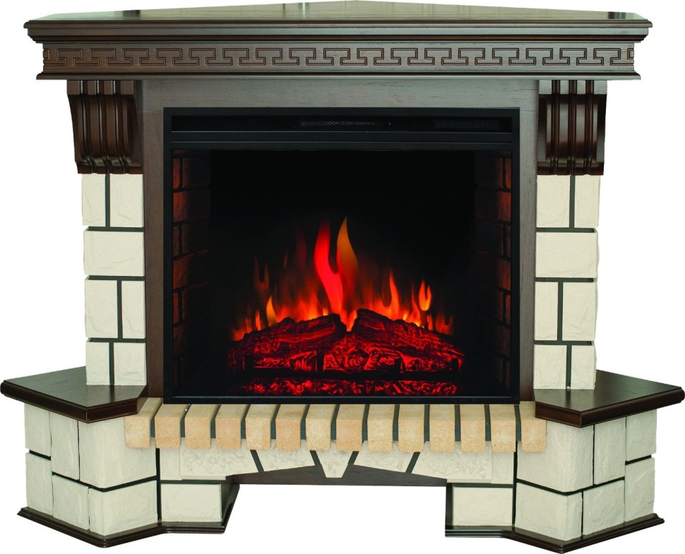 Камин Stone New Corner 26 AO с Epsilon 26 SIR