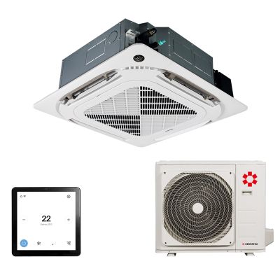 Kentatsu KSVB105HZRN1W/KSUNB105HZRN1/KPU95-DR кассетный кондиционер