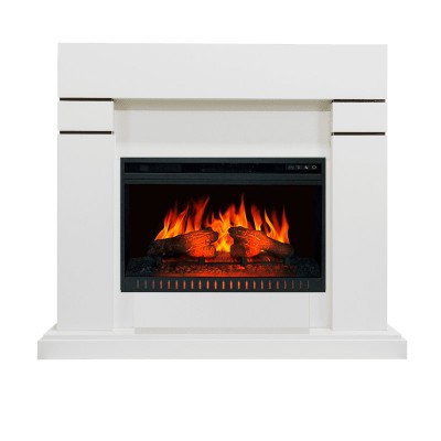 Каминокомплект Royal Flame Lindos - Белый (Высота 915 мм) с очагом Vision 26 EF LED FX