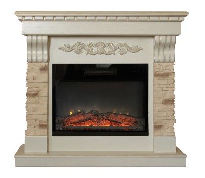 Камин электрический RealFlame Marseille Luxe WT c Kendal 24