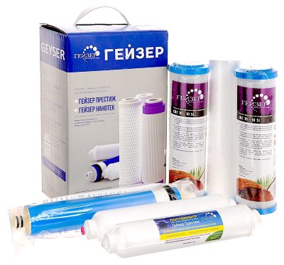 Гейзер, Комплект сменных элементов RO2