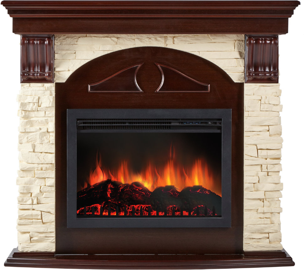 Портал Electrolux Torre 25S камень слоновая кость, шпон темный дуб