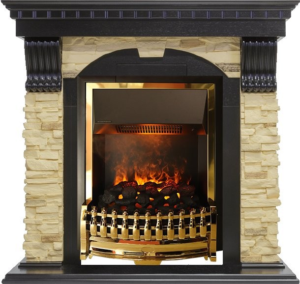 Каминокомплект Dimplex Dublin - Венге / Сланец с очагом Atherton