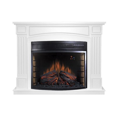 Каминокомплект Royal Flame Boston - Белый с очагом Dioramic 28 LED FX