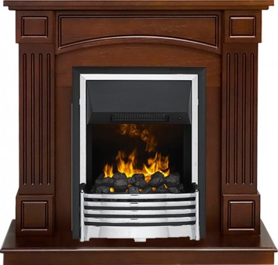 Каминокомплект Dimplex Boston - Темный дуб (Высота 925см) с очагом Flagstaff