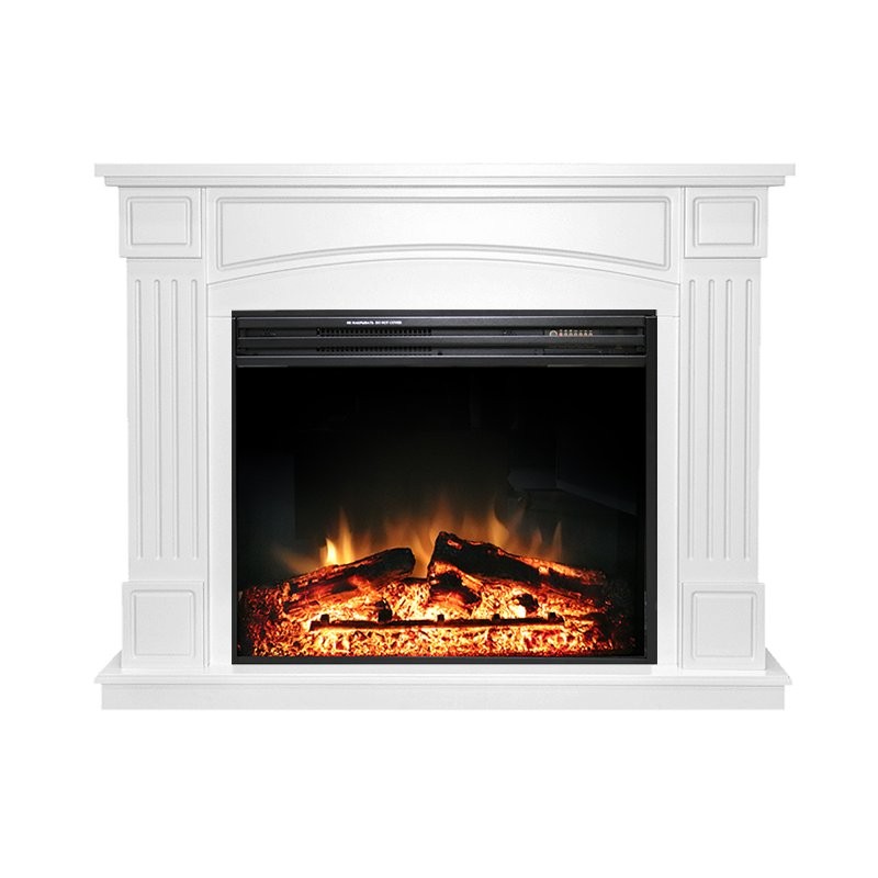 Каминокомплект Royal Flame Boston - Белый с очагом Jupiter FX New