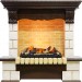 Каминокомплект Dimplex Pierre Luxe - Темный дуб / Шампань h=1035 мм Cassette 600 LNH-INT дрова