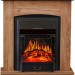 Каминокомплект Royal Flame Barcelona (разборный) - Дуб табачный с очагом Majestic FX Black