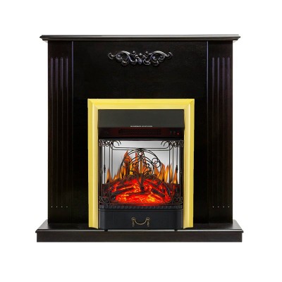 Каминокомплект Royal Flame Lumsden - Венге с очагом Majestic FX M Brass