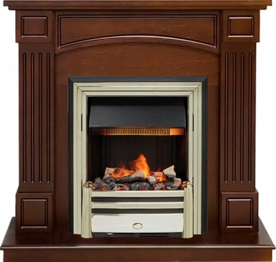 Каминокомплект Dimplex Boston - Темный дуб (Высота 925см) с очагом Cavendish