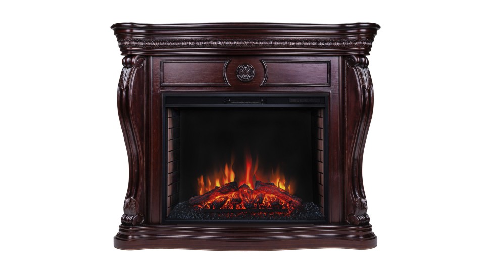 Камин BARCELONA 33 AO с очагом Epsilon 33 S