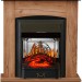Каминокомплект Royal Flame Barcelona (разборный) - Дуб табачный с очагом Majestic FX M Black