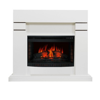 Каминокомплект Royal Flame Lindos - Алебастр (Высота 915 мм) с очагом Dioramic 26 LED FX