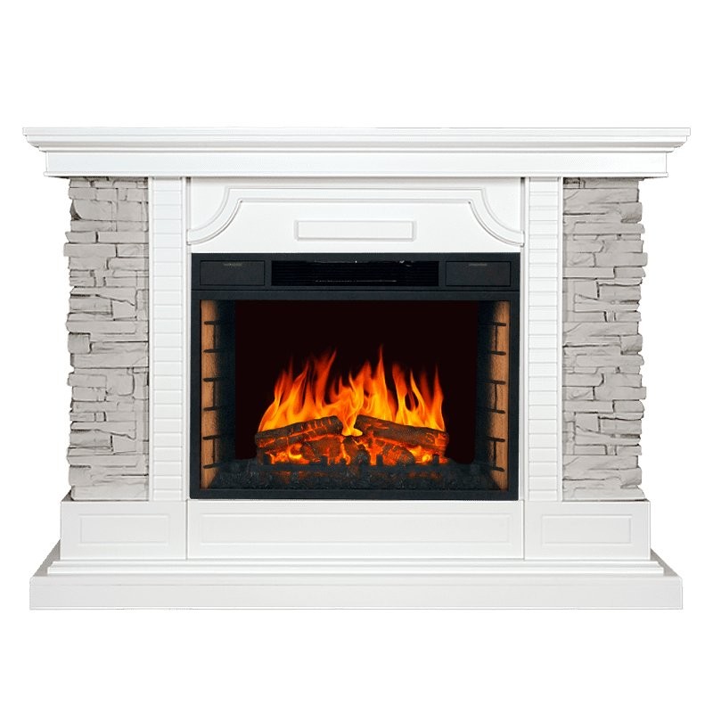 Каминокомплект Royal Flame Avignon - Белый с очагом Vision 26 LED FX