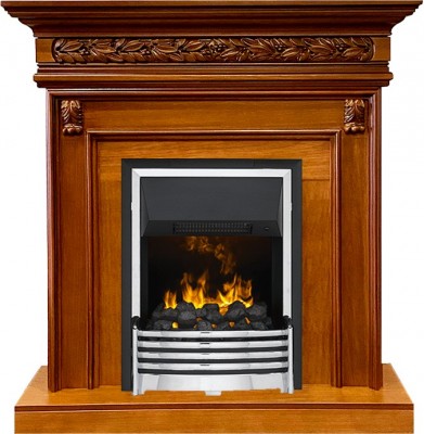 Каминокомплект Dimplex Valletta - Орех с очагом Flagstaff