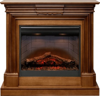 Каминокомплект Dimplex Chelsea - Орех (Ширина 1150 см) с очагом Symphony 26'' DF2608-INT