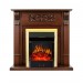 Каминокомплект Royal Flame Venice - Махагон коричневый антик с очагом Majestic FX Brass