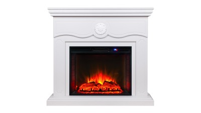 Камин электрический RealFlame Raffaele 25,5 WT с очагом Sparta 25,5