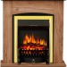 Каминокомплект Royal Flame Barcelona (разборный) - Дуб табачный с очагом Fobos FX Brass