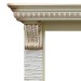 Портал электрокамина Royal Flame Pierre Luxe Vision 23 FX сланец мелкий белый/слоновая кость с красной патиной