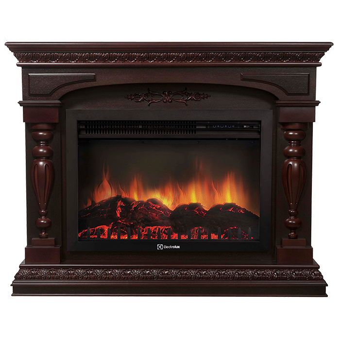 Портал Firelight Perfetto R 30 темный дуб