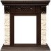 Каминокомплект Dimplex Luxemburg (каменный) - Сланец/Темный дуб с очагом Chesford
