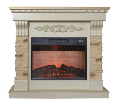 Камин электрический RealFlame Marseille Luxe WT c Irvine 24