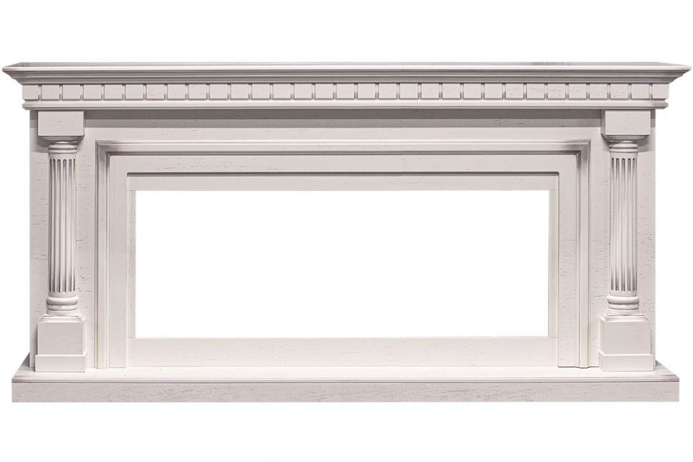 Портал электрокамина Royal Flame Dallas - Слоновая кость с патиной (Ширина 1665 мм)