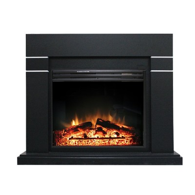 Каминокомплект Royal Flame Lindos - Черный (Высота 985мм) с очагом Jupiter FX New