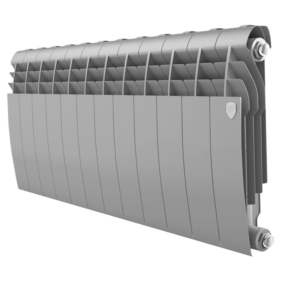 Royal Thermo BiLiner 350 Silver Satin радиатор 12 секций