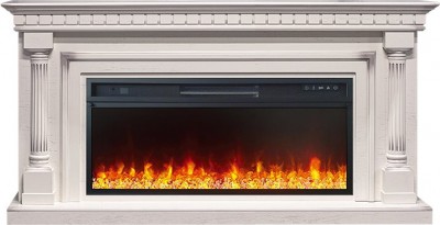 Каминокомплект Royal Flame Dallas - Слоновая кость с патиной (Ширина 1665 мм) с очагом Vision 42 LED