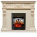 Каминокомплект Royal Flame Corsica - Слоновая кость с патиной с очагом Majestic FX M Black