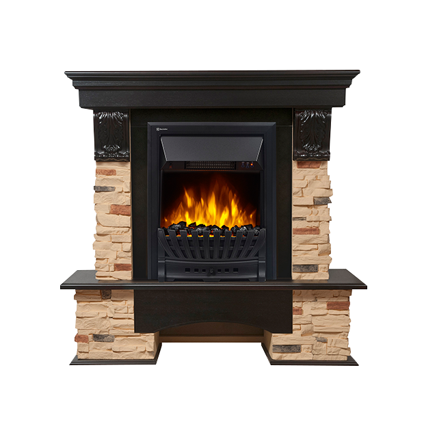 Портал электрокамина Royal Flame Pietra - Темный дуб