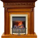 Каминокомплект Dimplex Valletta - Орех с очагом Danville Brass FB2