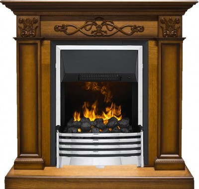 Каминокомплект Dimplex Verona - Дуб антик с очагом Flagstaff