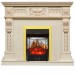 Каминокомплект Royal Flame Corsica - Слоновая кость с патиной с очагом Majestic FX M Brass