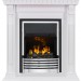 Каминокомплект Dimplex Orlean - Белый дуб с очагом Flagstaff