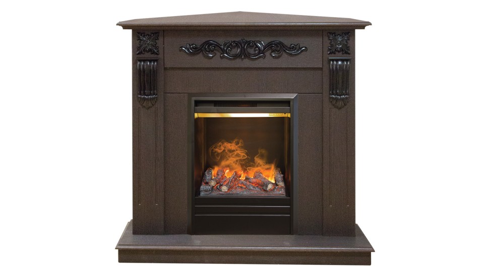 Камин Dominica Corner DN c очагом 3D Olympic