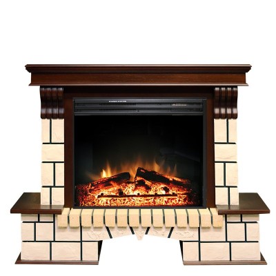 Каминокомплект Royal Flame Pietra Assembly - Темный дуб (Разборный) с очагом Jupiter FX New