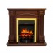 Каминокомплект Royal Flame Boston - Темный дуб (Высота 925см) с очагом Fobos FX Brass